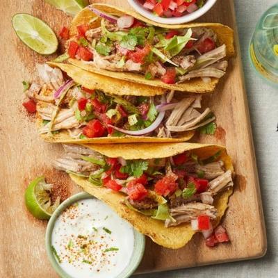 zesty carnitas tacos