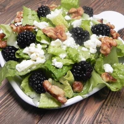 amêndoa blackberry crunch salad