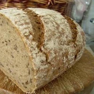 pão de trigo de semente de linho