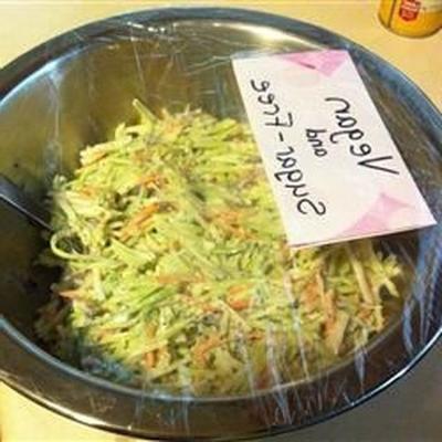 salada de repolho vegan simples