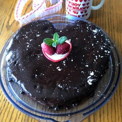 Bolo de chocolate mexicano rápido