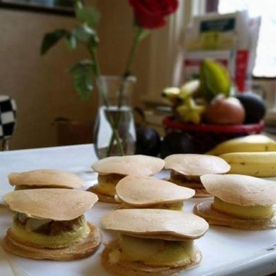 sanduíches saudáveis ​​para panquecas de ovo e queijo
