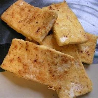 brinde francês tofu frito (sem glúten)