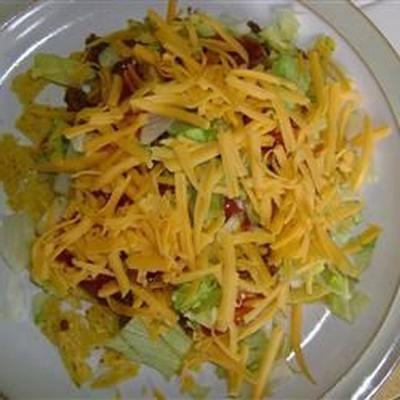 salada de taco mais saudável