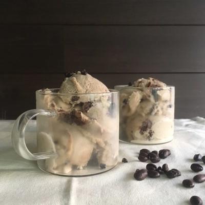 sorvete de café gelado