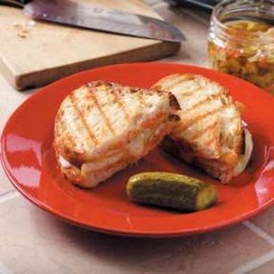 sanduíches de frango giardiniera