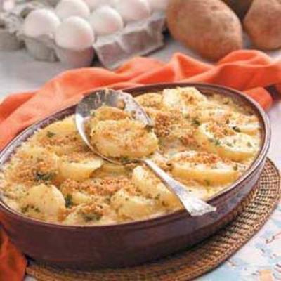 caçarola de batata creme