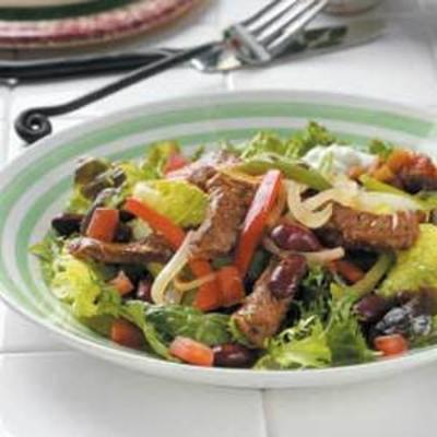 salada de fajita