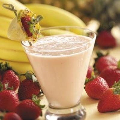 smoothie de frutas frescas