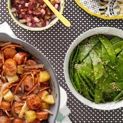 ervilhas de neve oriental