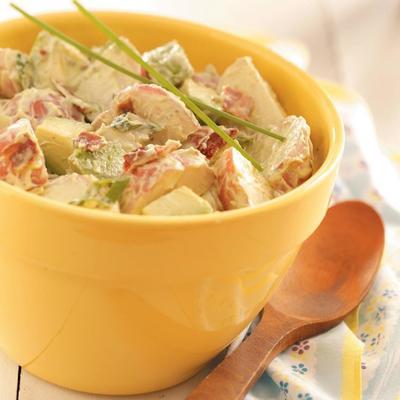 salada de batata abacate