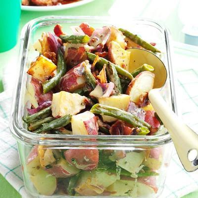 salada de batata assada no forno