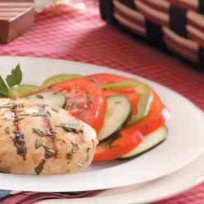 salada de tomate gelado