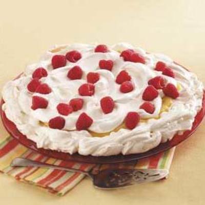 framboesa limão pavlova