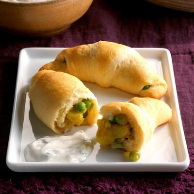 samosas crescentes