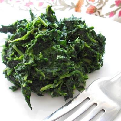 prato de espinafre de sarah