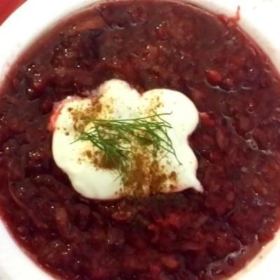 borscht de carne saudável de kyera