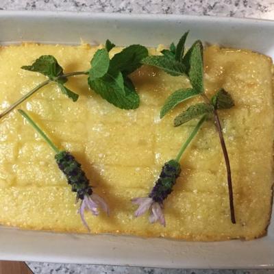 bolo de lavanda limão