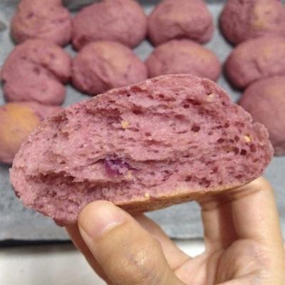 pão de trigo integral roxo batata doce