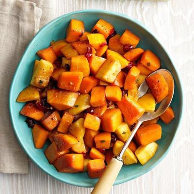 cranberry roasted squash