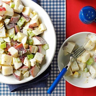 salada de batata da mãe