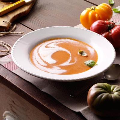 sopa de alho de tomate da herança