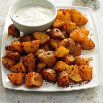 patatas bravas com molho bravas e alho aioli
