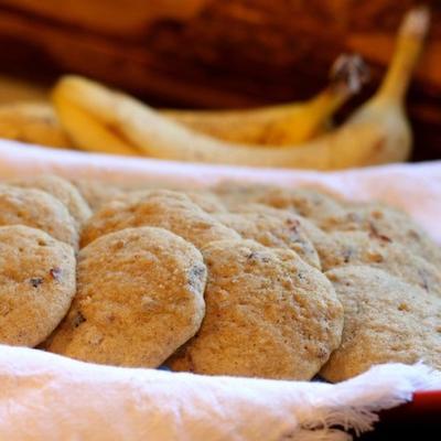 bolinhos de bolo de banana