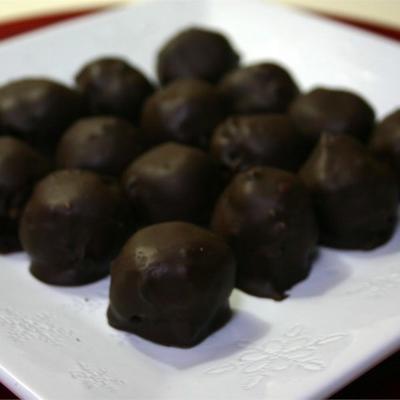 bolas de chocolate