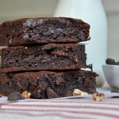 o brownie do jo mistura em um frasco