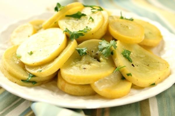 squash amarelo sauteed do bev