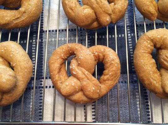 pretzels macios (para máquinas de pão)