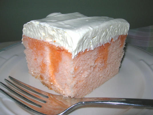 melhor bolo de dreamsicle laranja