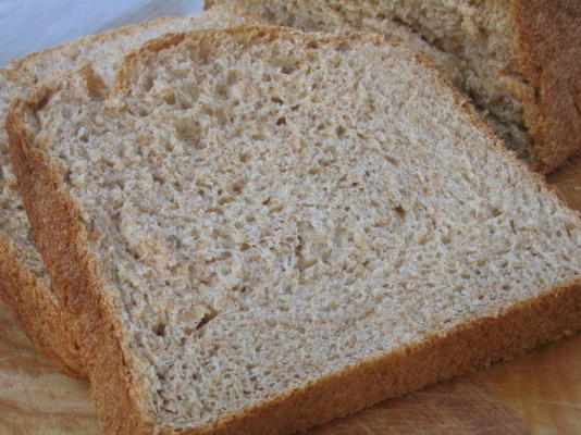 pão de batata de trigo integral celestial (máquina de pão)