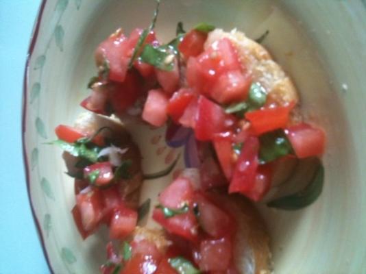 tomate salada caprese (tomate marinado italiano)