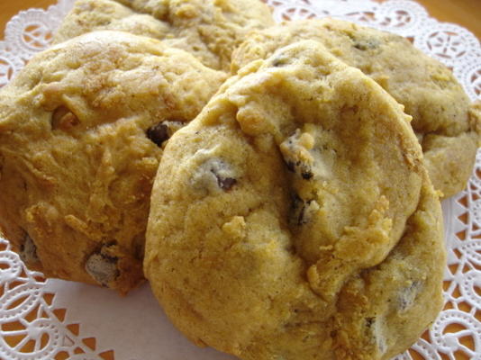 bolinhos de microplaqueta de chocolate