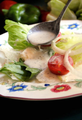 molho de salada grego cremoso