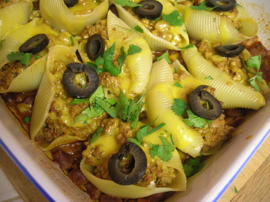 tacos recheados com massa recheada