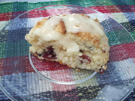 scones de cranberry laranja