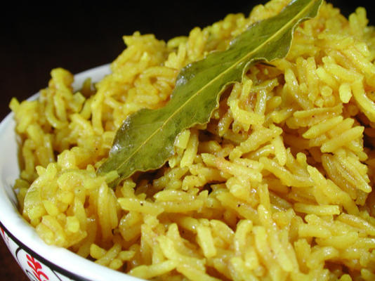 arroz de açafrão