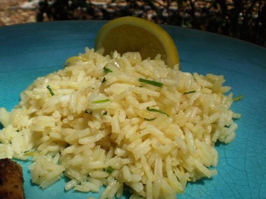 arroz cebolinha limão