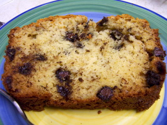 pão de chocolate com banana