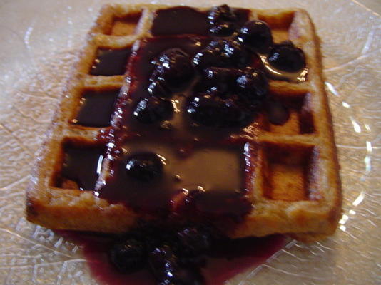 waffles de pão francês