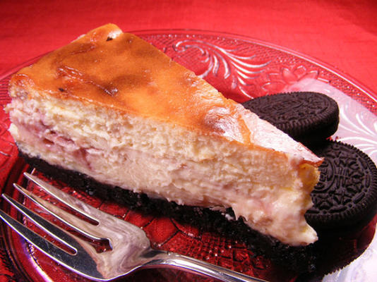 versão tsr de cheesecake de trufa de framboesa por todd wilbur