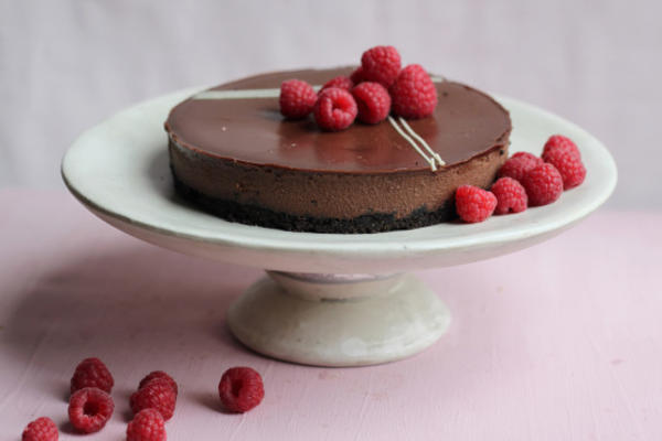 cheesecake de chocolate