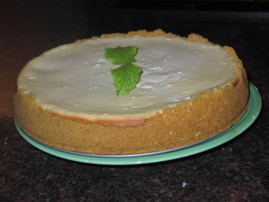 cheesecake de chocolate branco