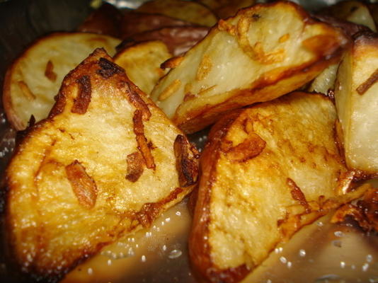 batatas assadas de cebola