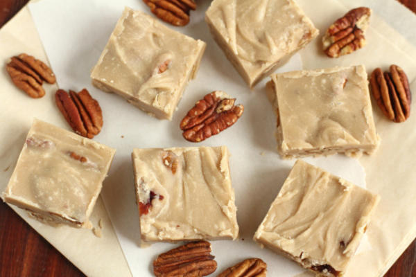 fudge de nozes pecan