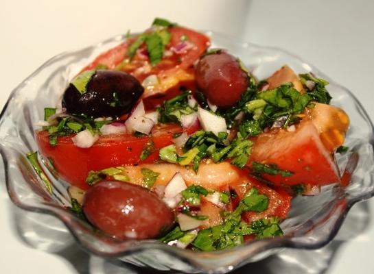 tomates marinados para a sua salada (ou como acompanhamento!)