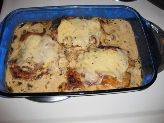 peito desossado de saltimbocca de frango
